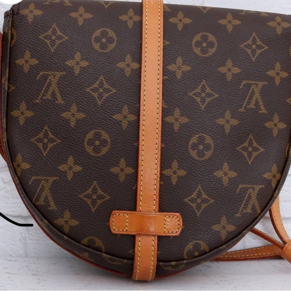 Louis Vuitton Chantilly MM Crossbody Bag Purse Messenger Monogram LV - Picture 12 of 16
